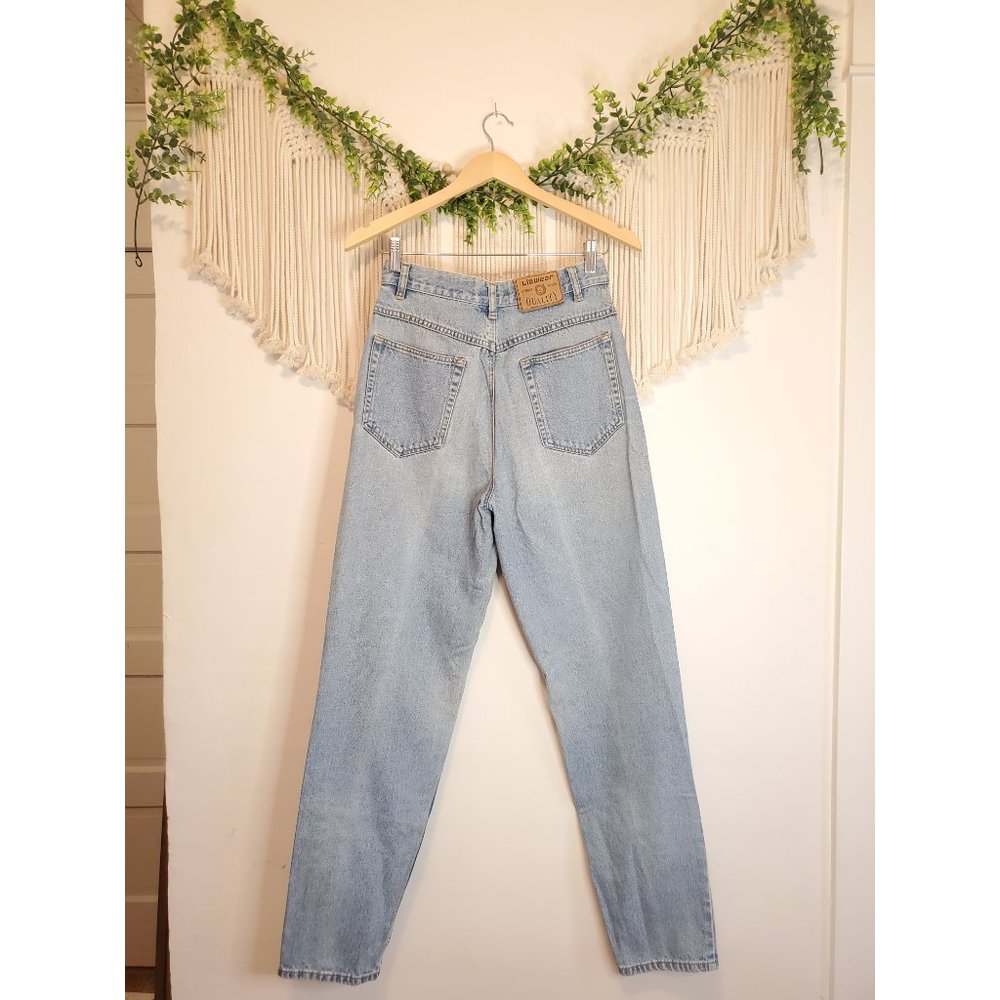 Vintage Liz Claiborne Straight Baggy Jeans - Picture 4 of 9